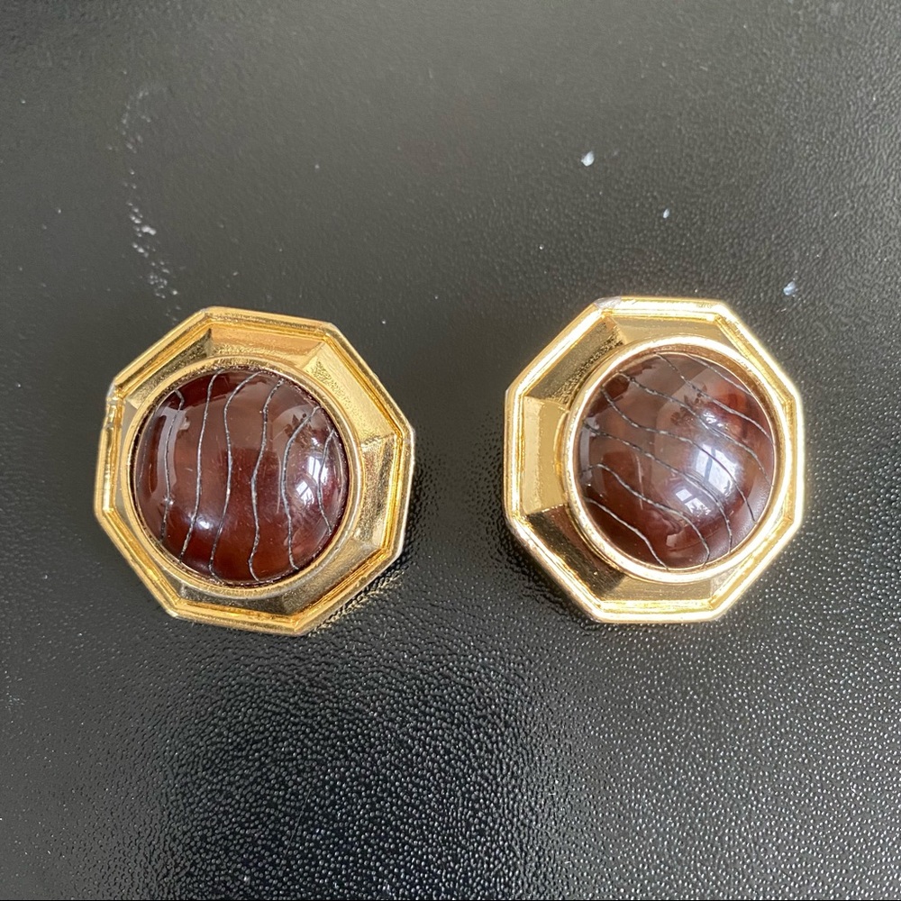 Vintage YSL Clip On Earrings
